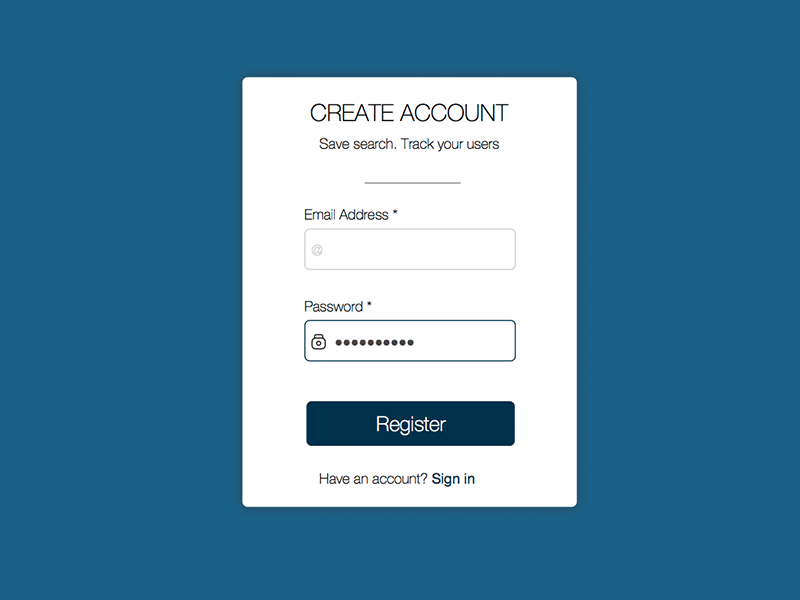 Registration Screen Sketch freebie - Download free 