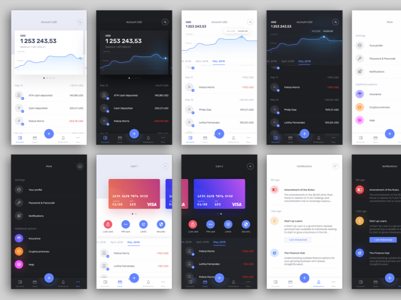 Banking App Concept