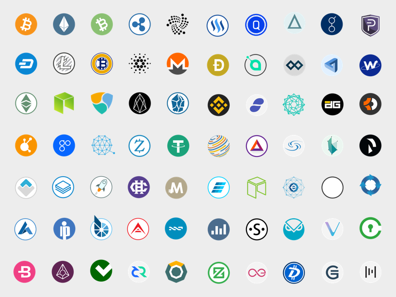 Crypto currencies icons how to buy bitcoin with bitcoin.com