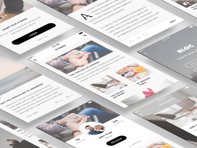 Blog UI Kit