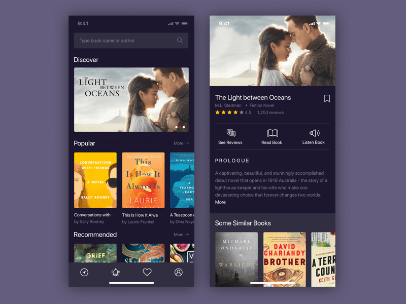 Book App Concept