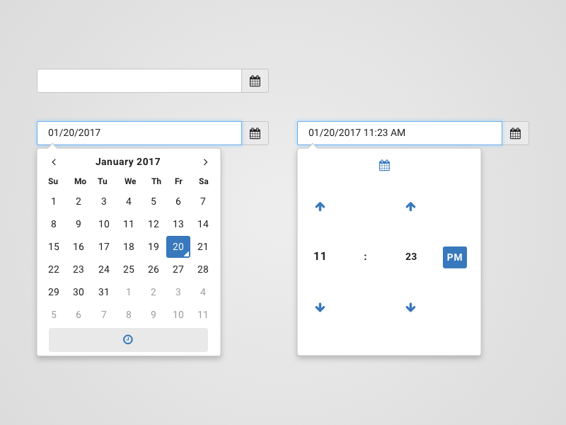 Free Figma iOS components - Datepicker