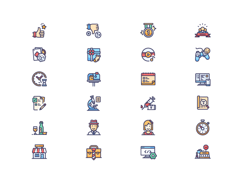 Flat Icons Kit Part 2 Sketch freebie - Download free resource for Sketch -  Sketch App Sources