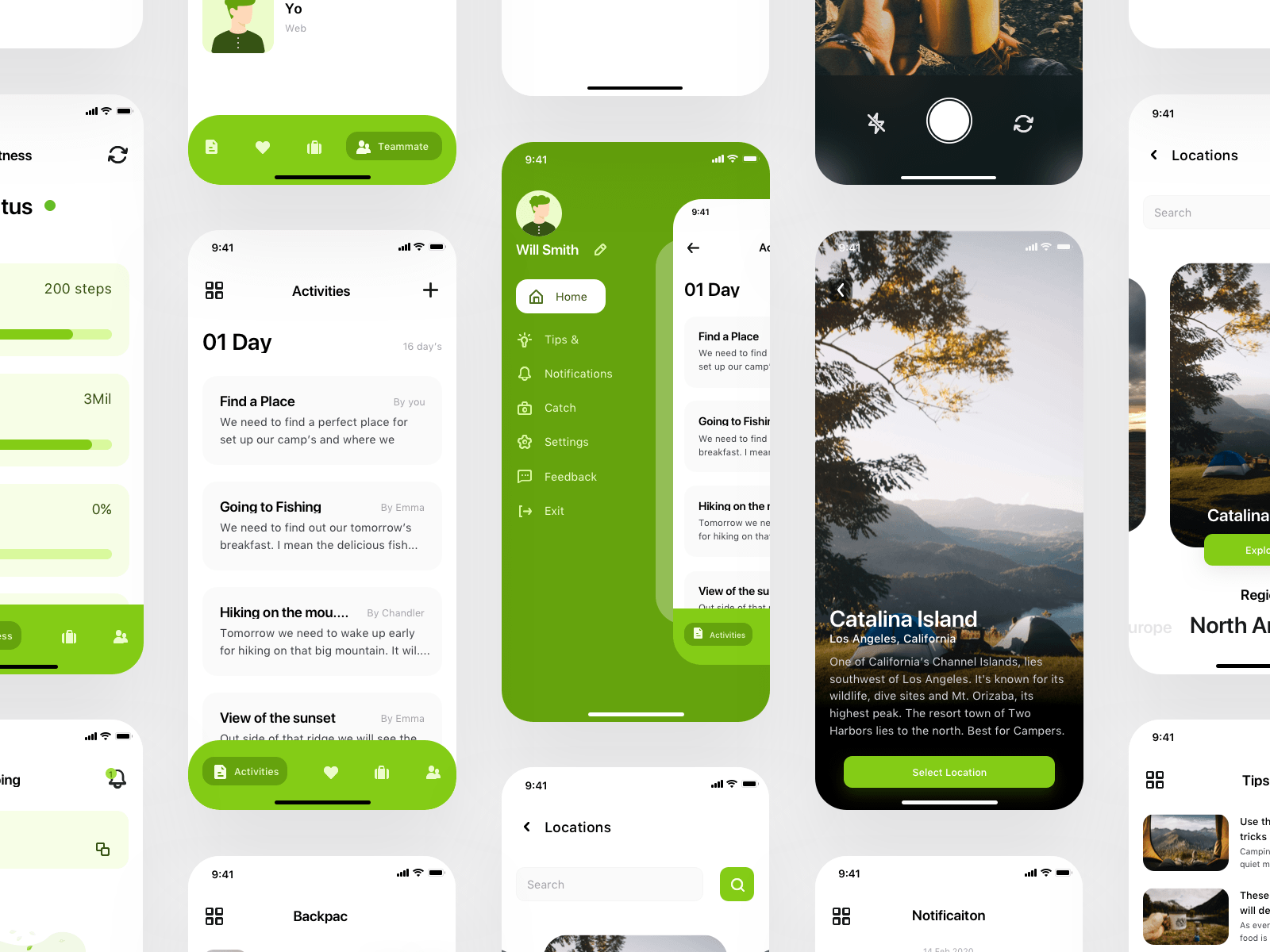 Camping UI Kit