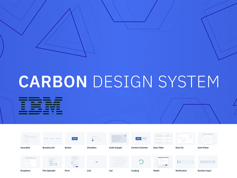 Ibm Carbon Design System Sketch Freebie Download Free