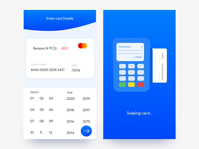 Google Play Card Payment Illustration