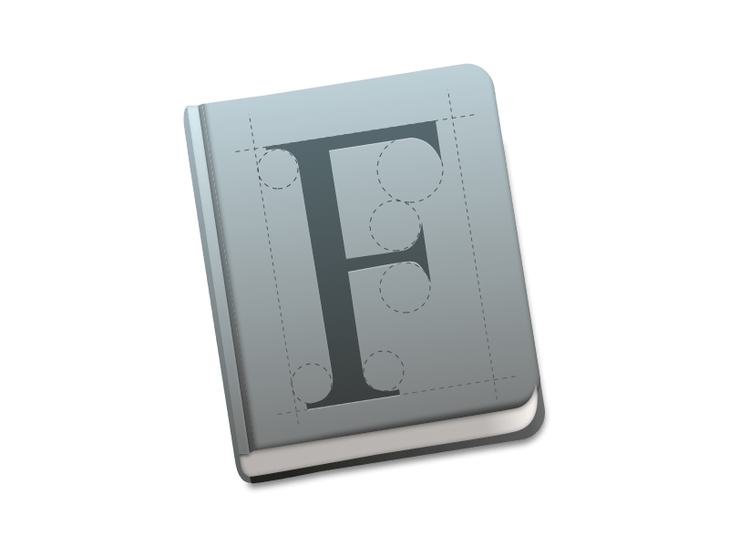 Font Book Icon for Yosemite