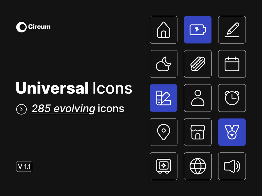 Circum Icons Set