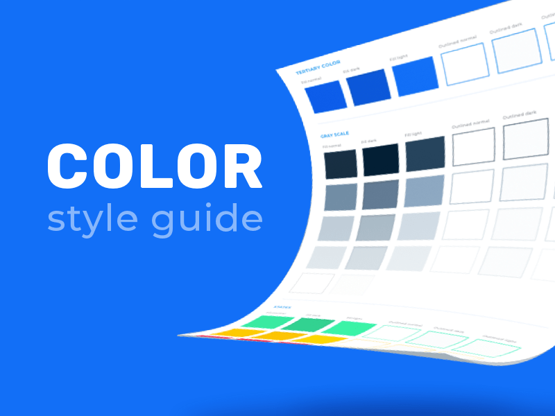 Color Style Guide Template