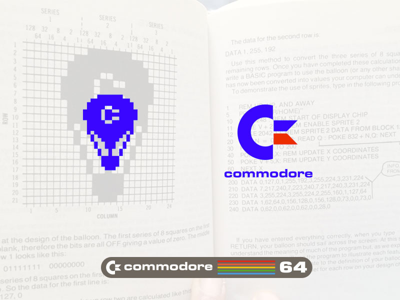 C64 Logo and Balloon Sprite