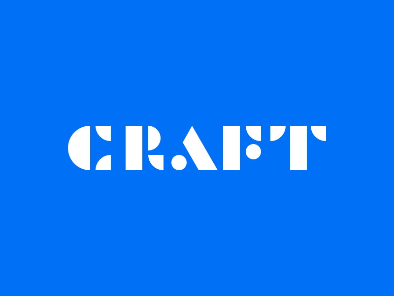 logo design idea #312: Craft Logo