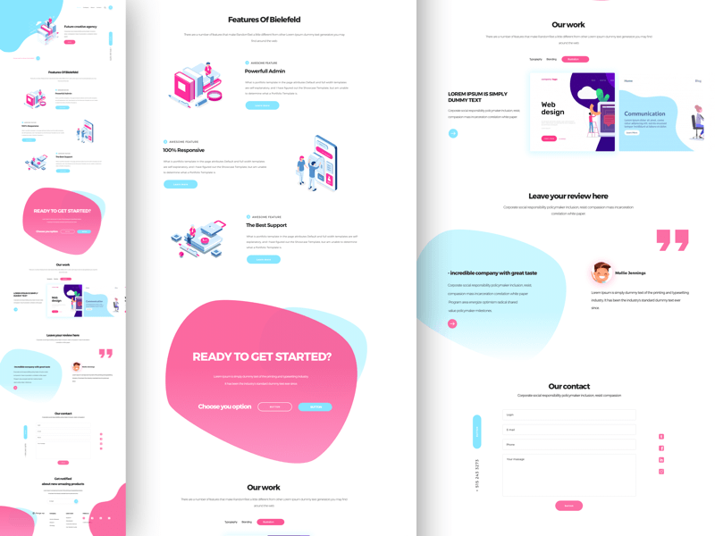 Creative Agency Landing Page