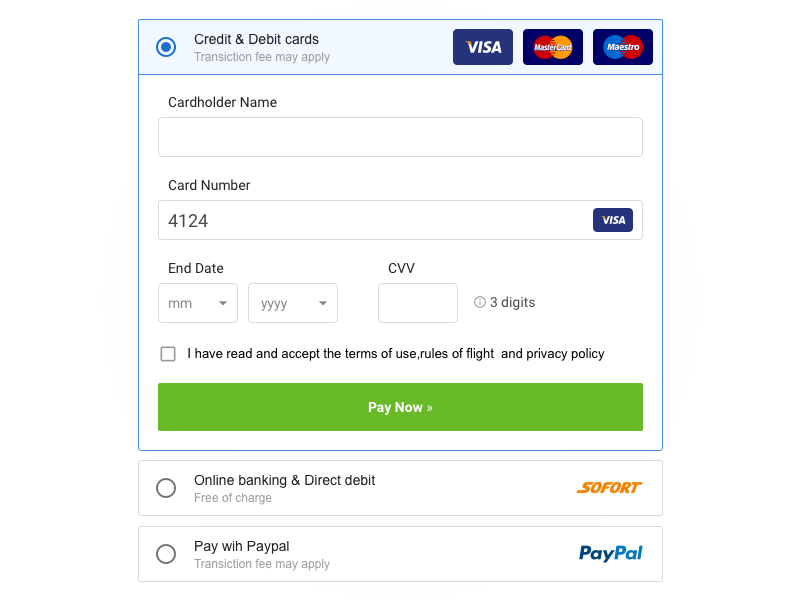 Payment Options Sketch Freebie Download Free Resource For Sketch Sketch App Sources
