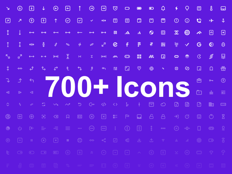 700 Icons