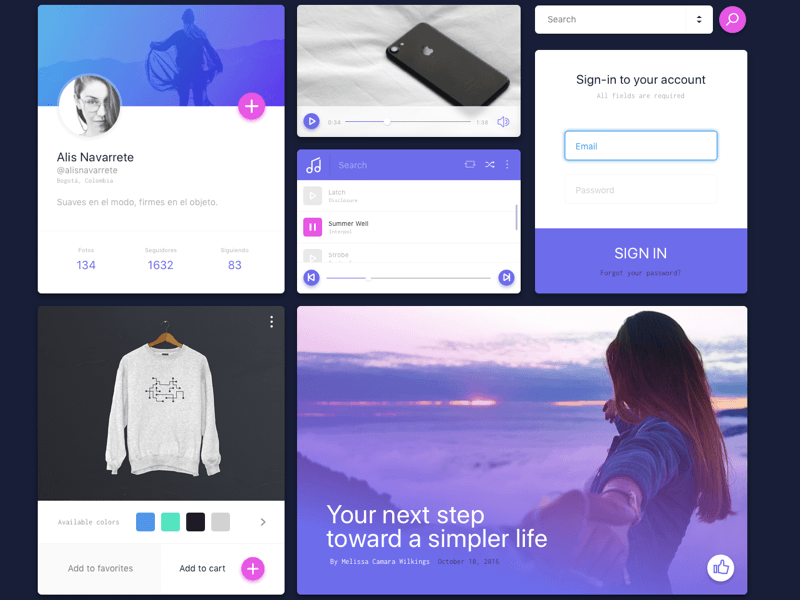 Cube UI Kit