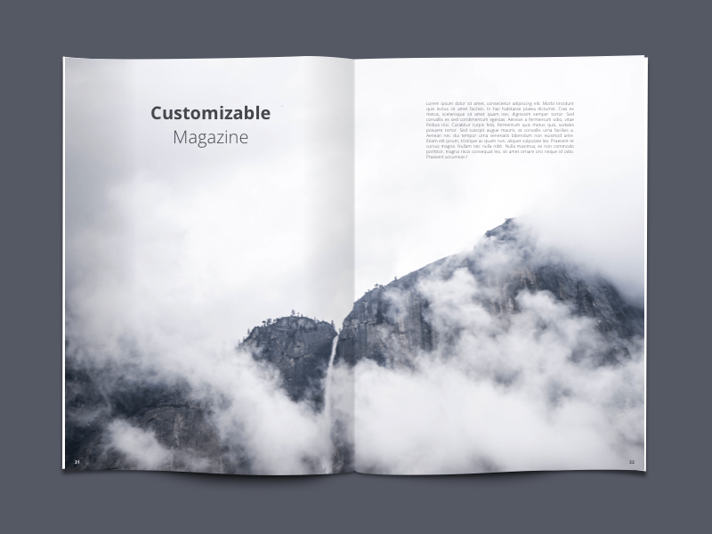 Customizable Magazine Sketch freebie  Download free resource for Sketch   Sketch App Sources