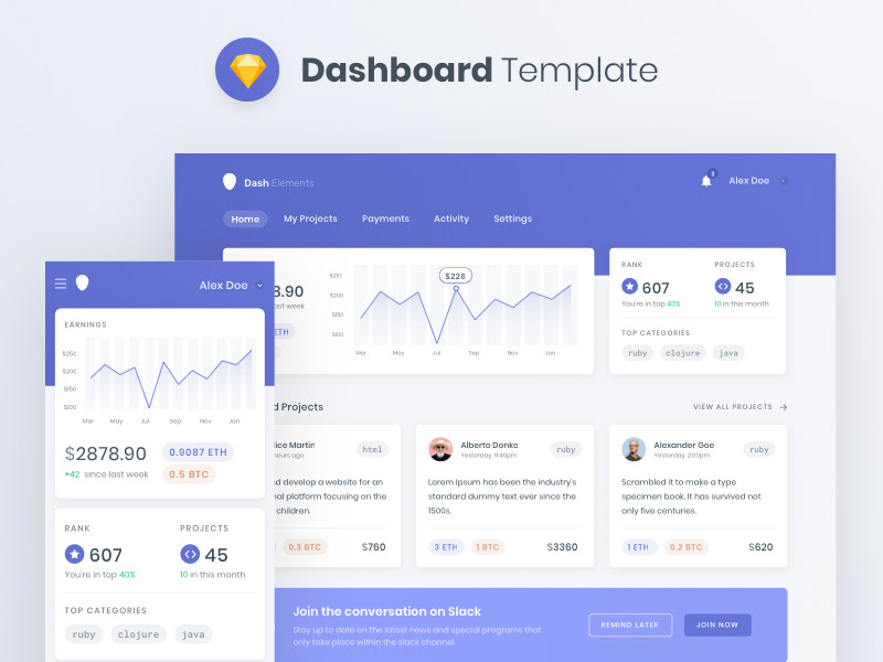 Dashboard Elements