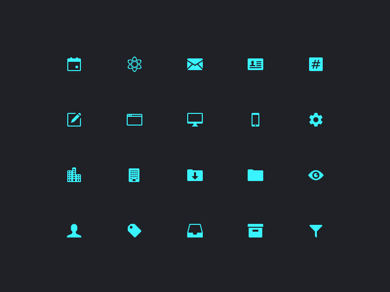 20 Dashboard Icons