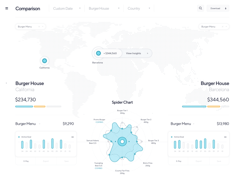 Data Comparison Tool UI 