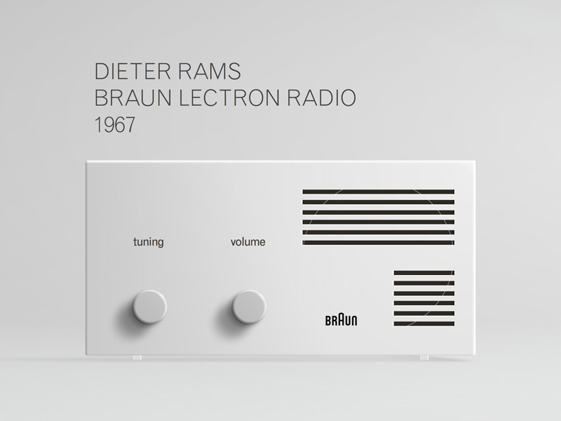 Dieter Rams  Line Art on Behance