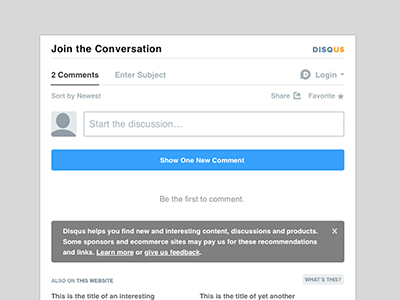 Disqus