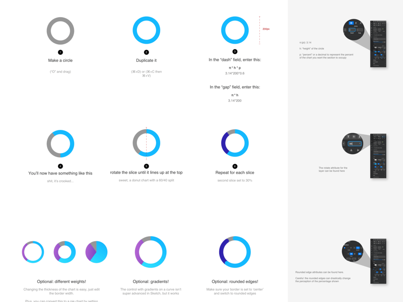 Tutorial Create pie charts in Sketch with the Sketchy Pies Plugin  Jacob  Ruiz