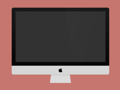 Free iMac 24-inch (2021) Mockup