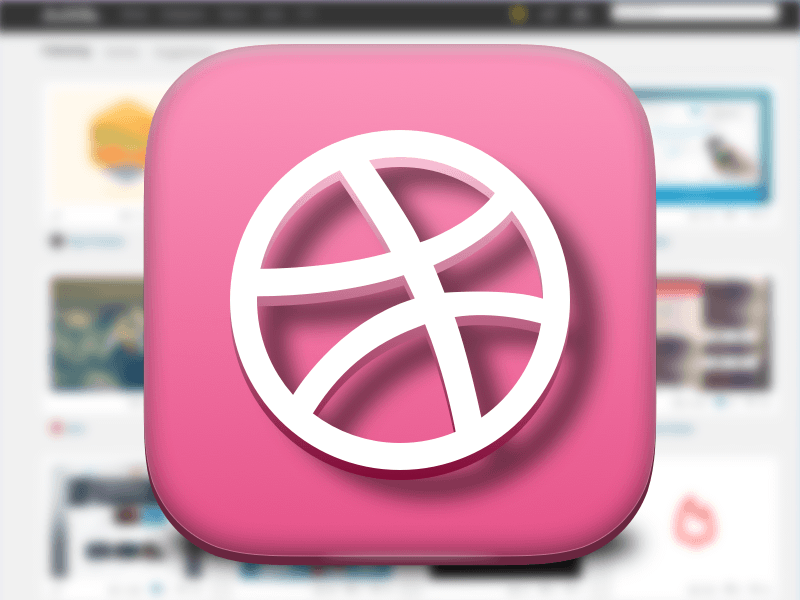 Dribbble Icon