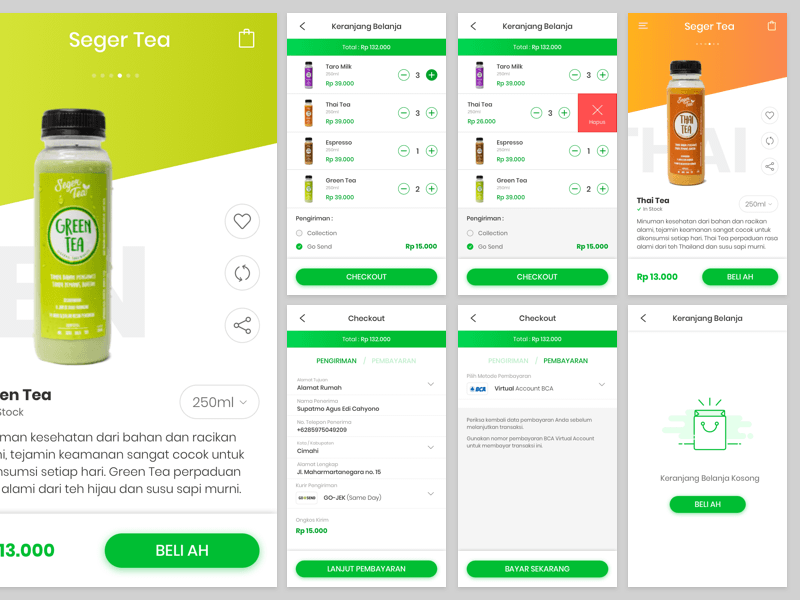 Drinks App with Checkout