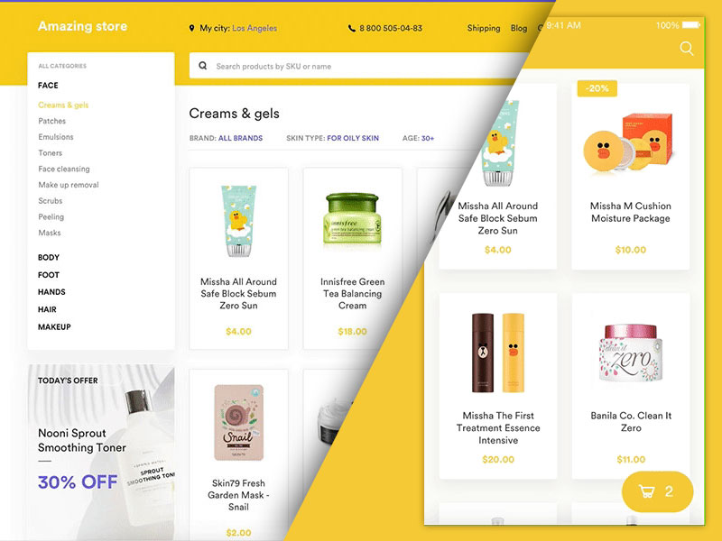 eCommerce UI Kit