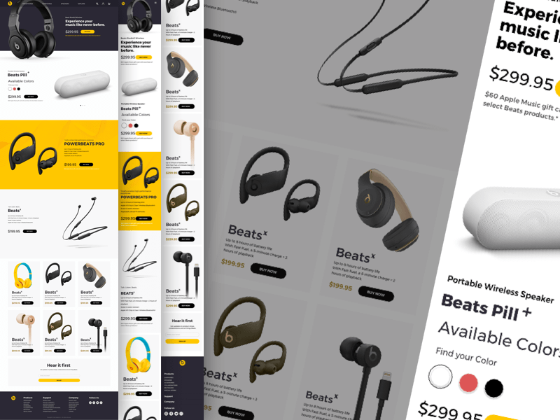 Product Page screen design idea #28: Ecommerce Product Page