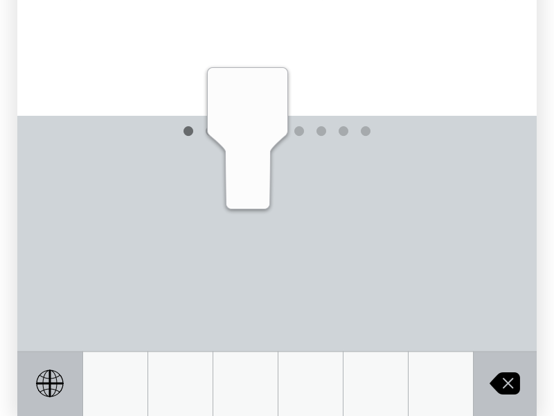 iOS Emoji Keyboard
