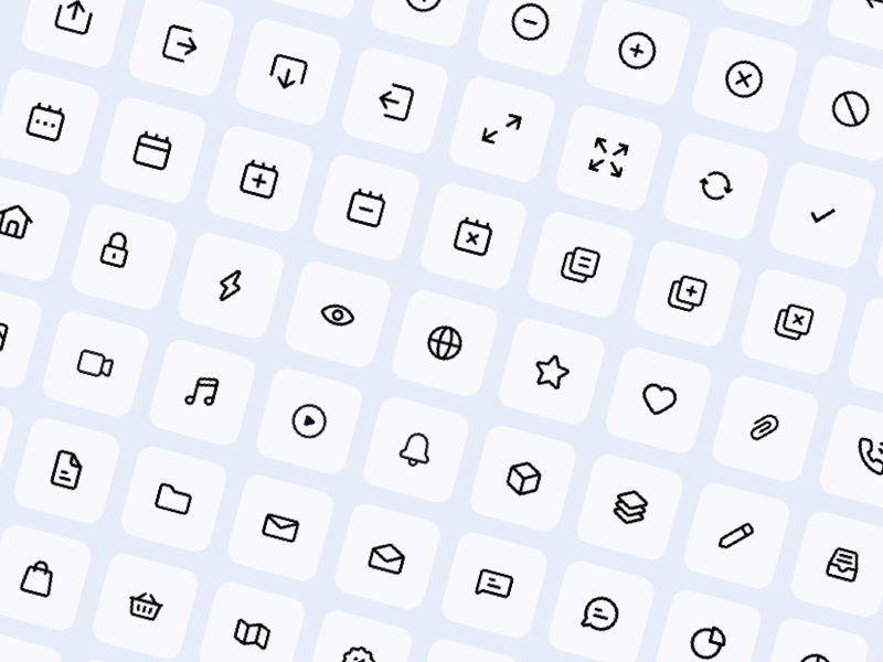 81 Mini Essential Icons