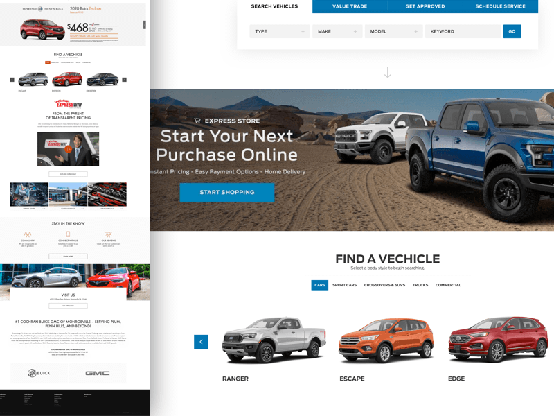 Car Dealership Website Template