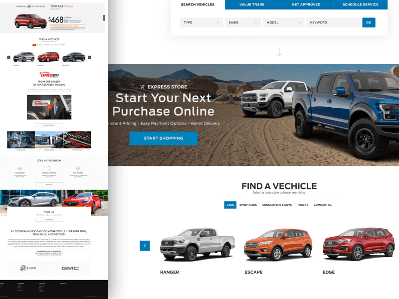 Car Dealership Website Design Template Sketch Freebie Download Free Resource For Sketch Sketch App Sources