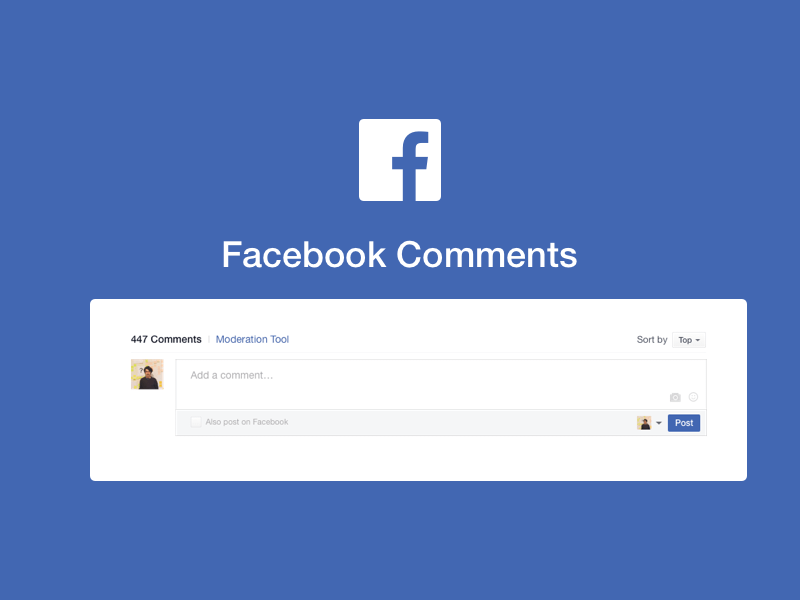 Facebook Comment Box Template