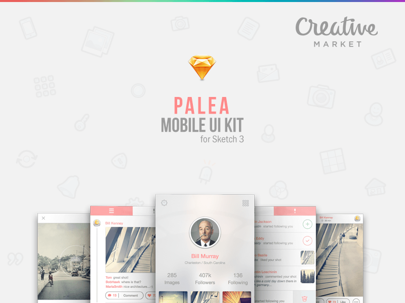 Palea Mobile UI Kit