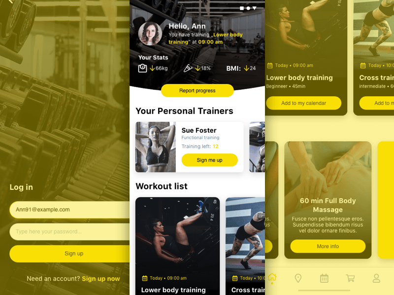 How to Design a Fitness App UI in Sketch  Envato Tuts