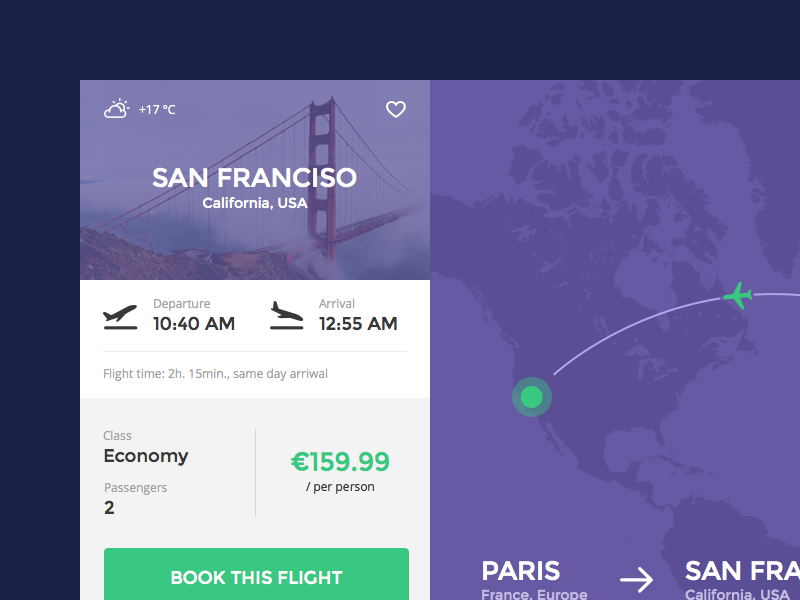 Flight Booking UI