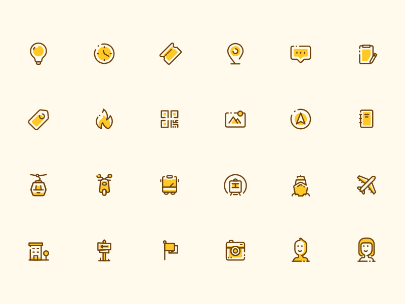 24 Free Social Icon Set