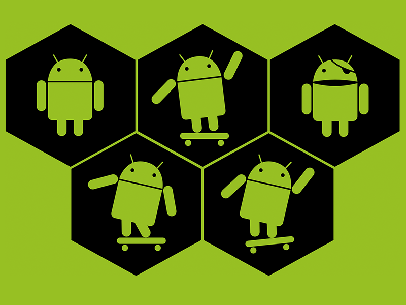 Five Fun Android Icons