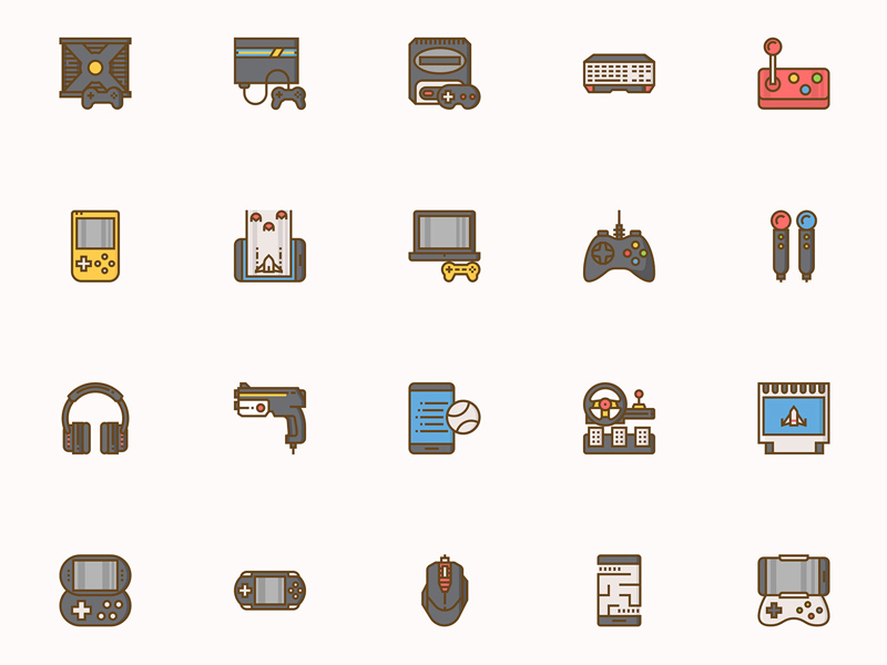 Gaming console - Free electronics icons