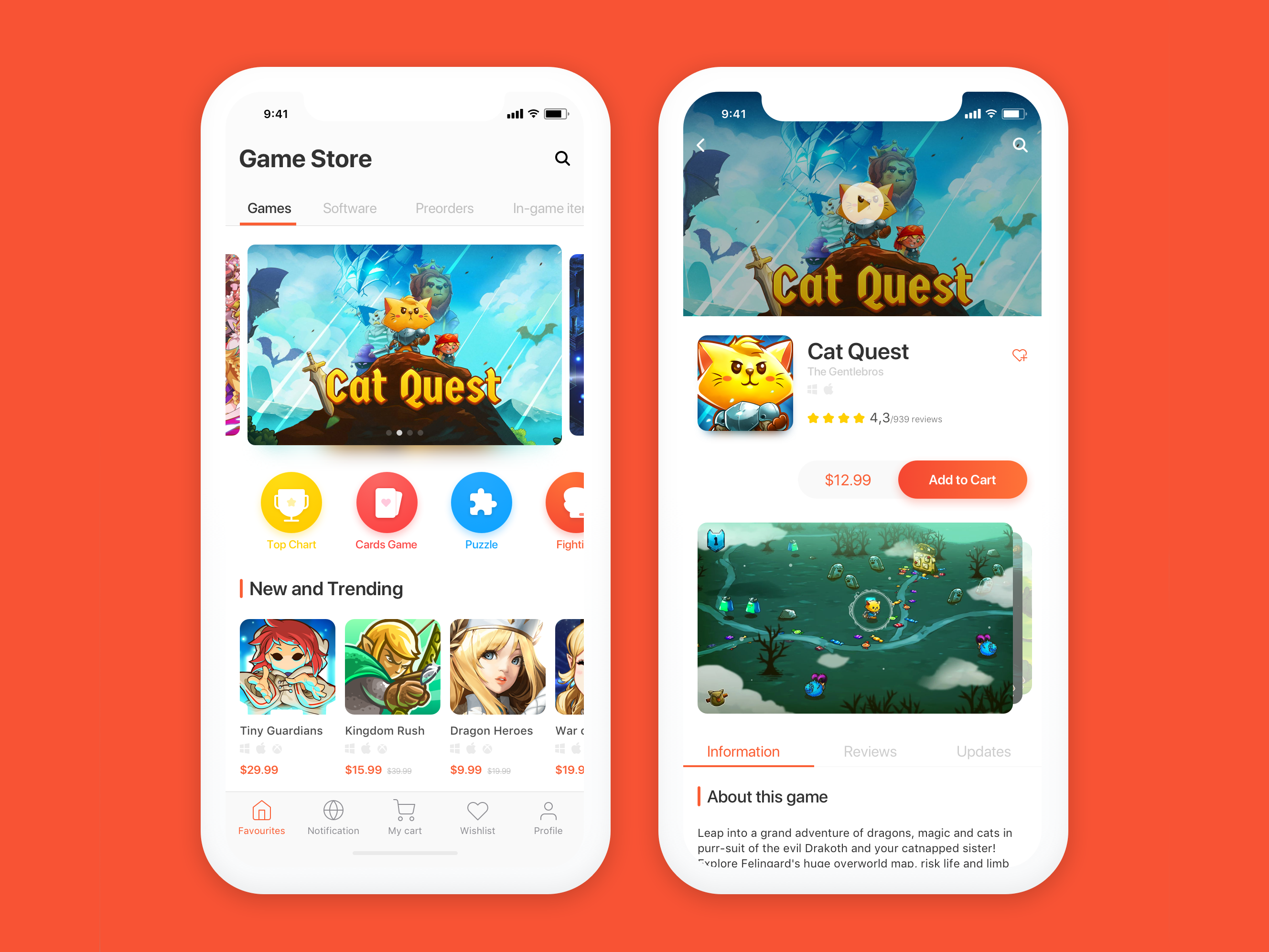 Game Store Redesign
