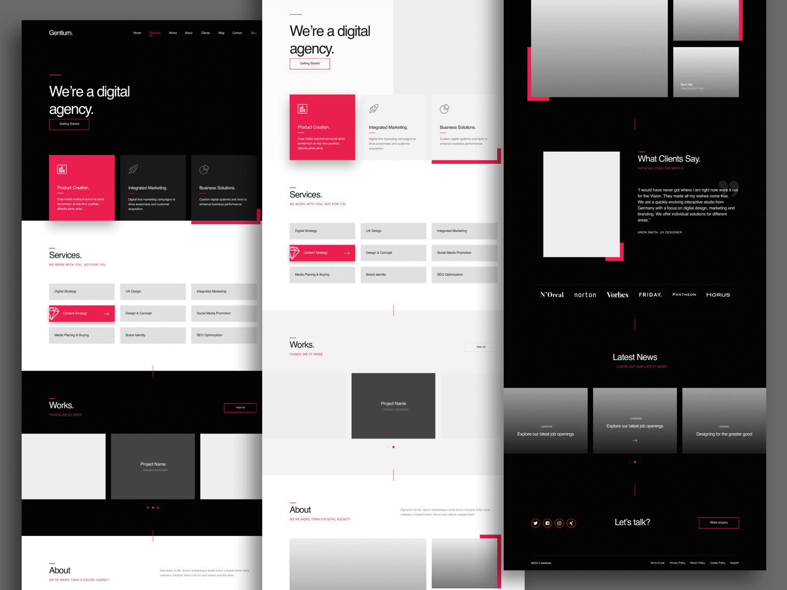 Agency Website Template