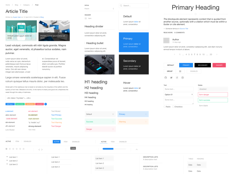 getUikit Overview