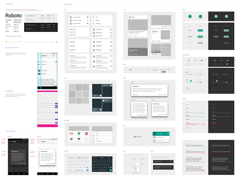 Material Design by Google Sketch freebie  Download free resource for Sketch   Sketch App Sources