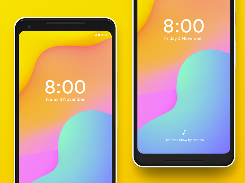 Google Pixel 3 Free Sketch Mockup  uistoredesign