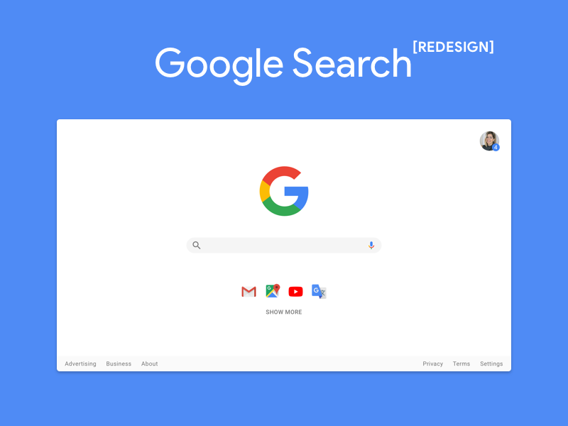 Google Search Redesigned