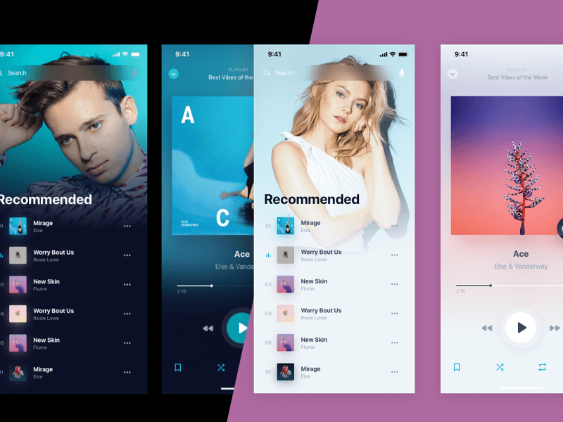 Holo Music Player