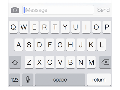 Apple iOS 7 Keyboard Sketch freebie - Download free ...